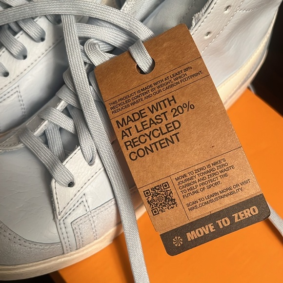 NWT Nike blazer light blue 9.5-10 women’s shoe - Picture 3 of 11